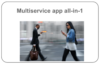 Multiservice app all-in-1
